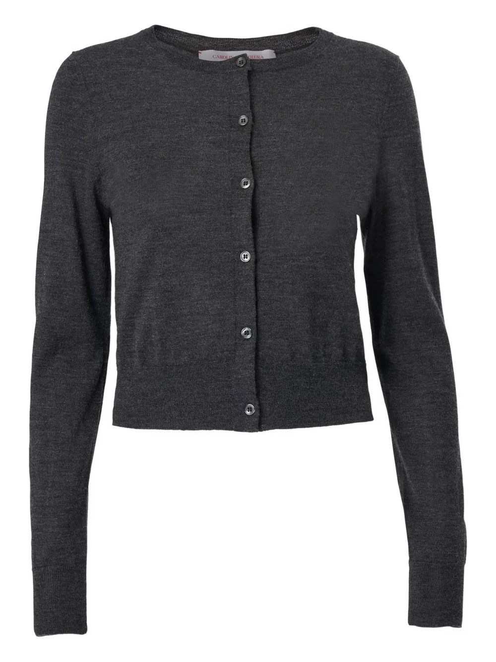 

Кардиган с эффектом меланжа Carolina Herrera, серый