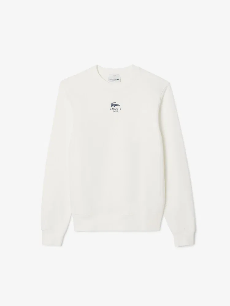Свитшот мужской с мягким брендированием, модель SH2736 LACOSTE — фото 4