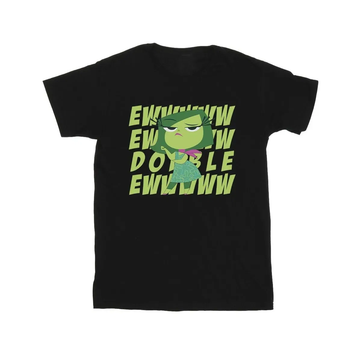 Футболка хлопковая Eww Inside Out, Black
