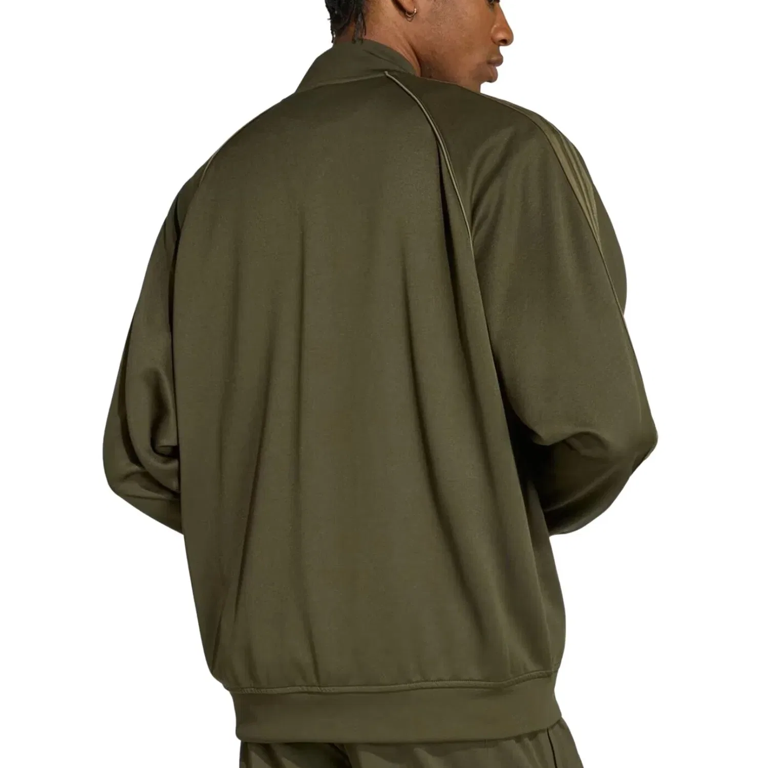 Мужская куртка свободного кроя Adicolor Classics Loose Track Jacket Adidas, зеленый — фото 3
