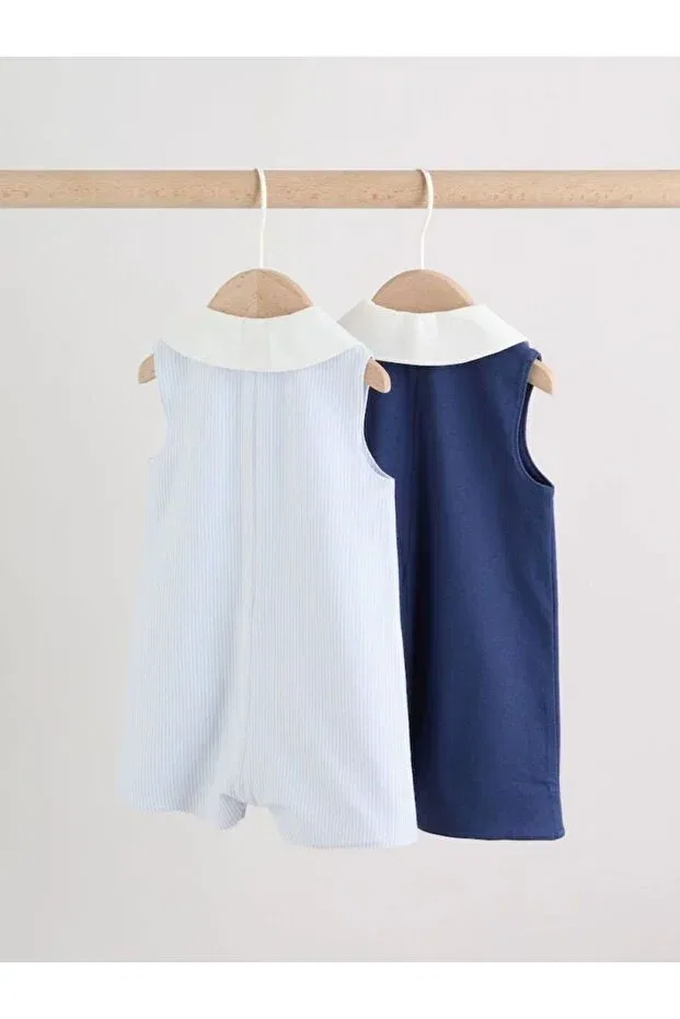 Детское боди-комбинезон с принтом Basics Next Baby, Multicolor — фото 2