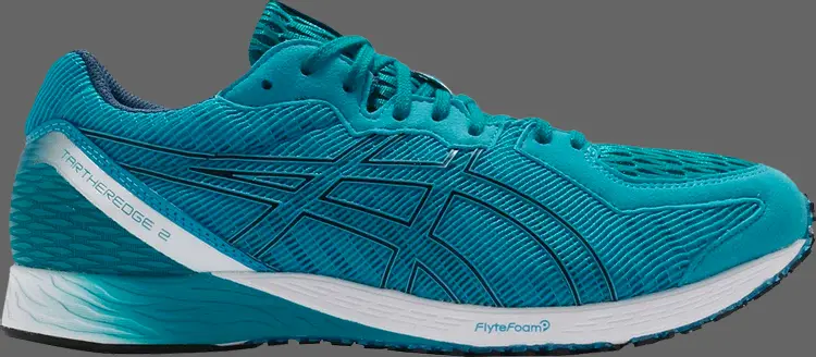 

Кроссовки tartheredge 2 2e wide 'digital aqua' Asics, синий