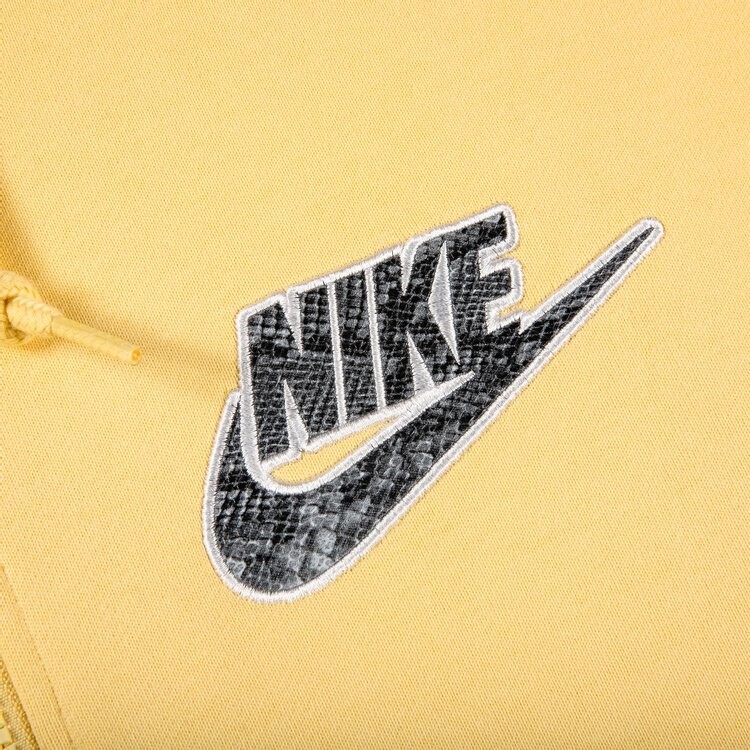 Толстовка Supreme x Nike Half Zip Hooded Sweatshirt 'Pale Yellow' — фото 3