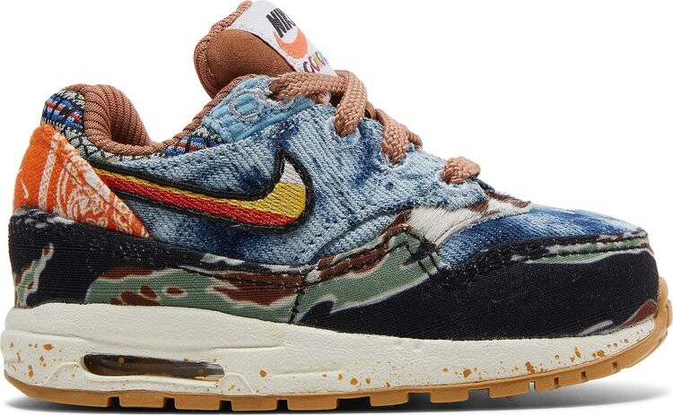 Кроссовки Nike Concepts x Air Max 1 SP TD 'Heavy', многоцветный — фото 2