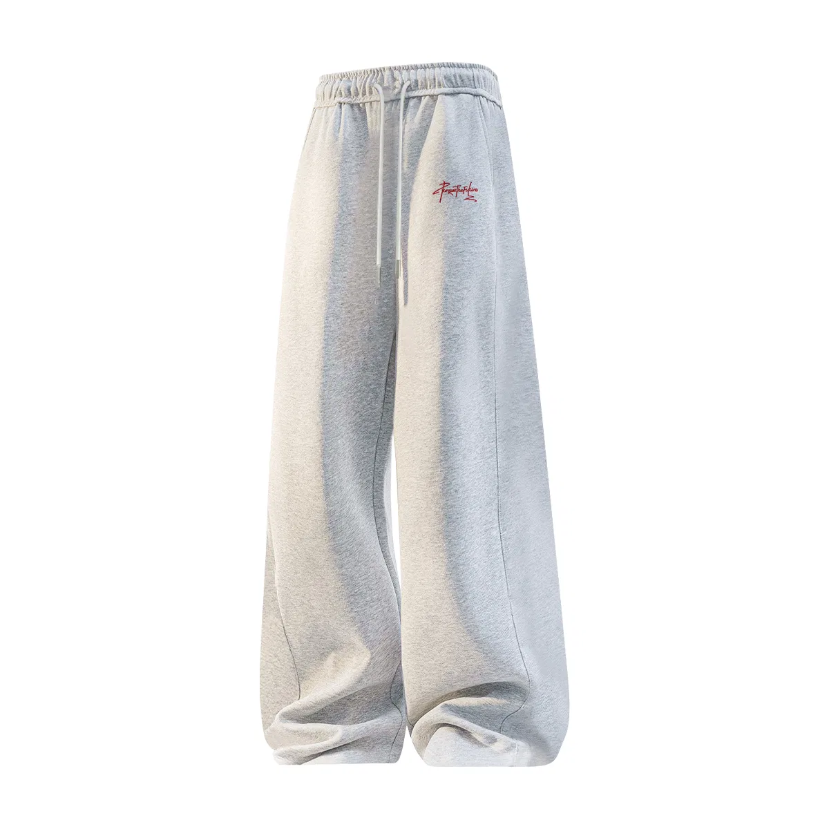 Детские брюки повседневные с эффектом потертости MINISO, Heather Gray