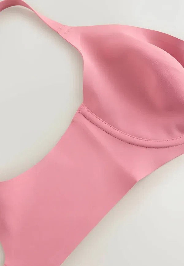 Бюстгальтер на косточках Smoothing non padded Next, New Pink, розовый — фото 2