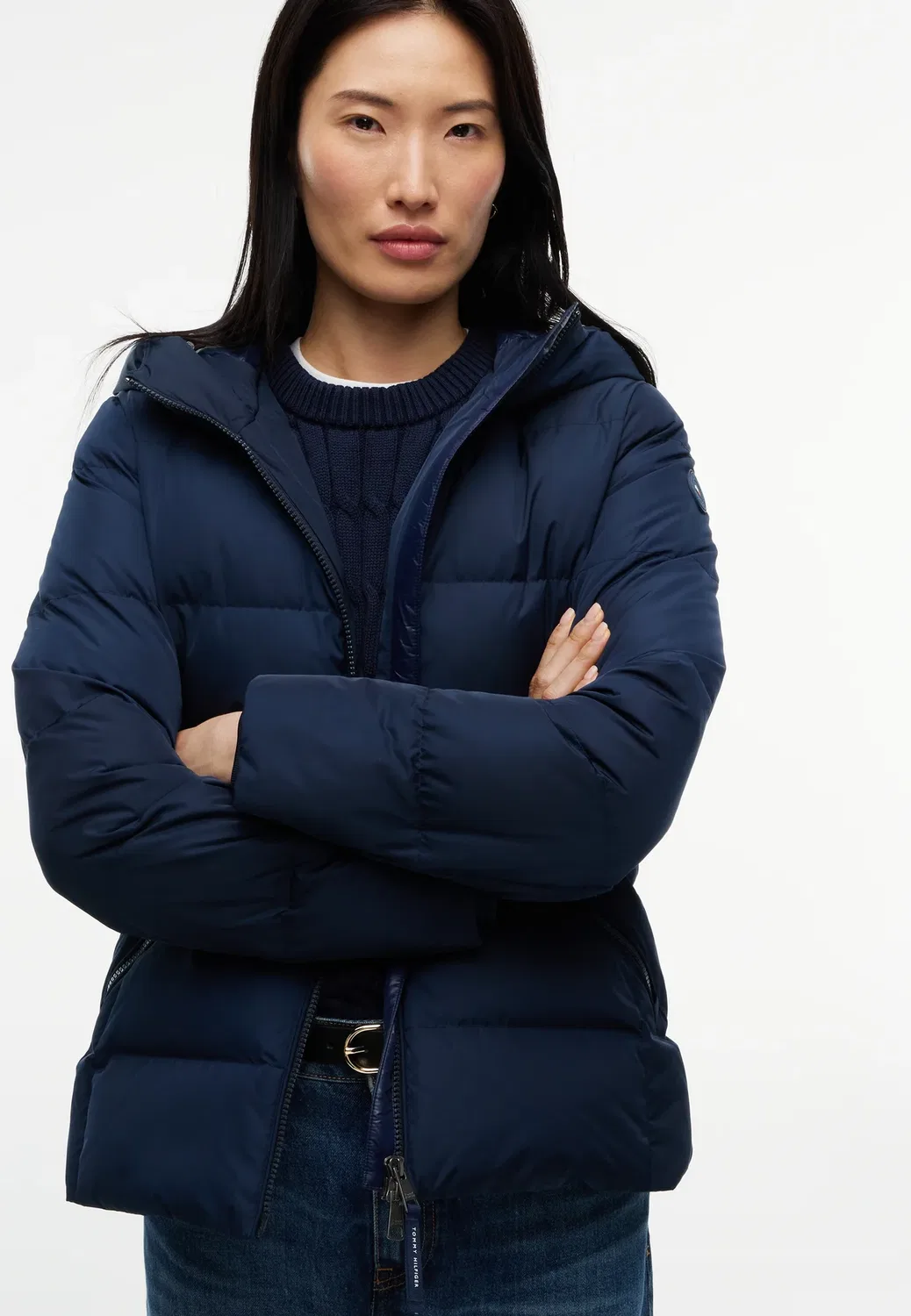 Пуховая куртка Tommy Hilfiger, Dark Blue — фото 4