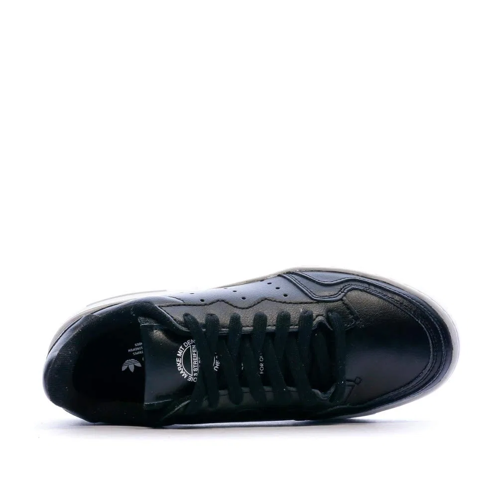Детские кроссовки с закрытым носком Adidas Originals, Черный — фото 4