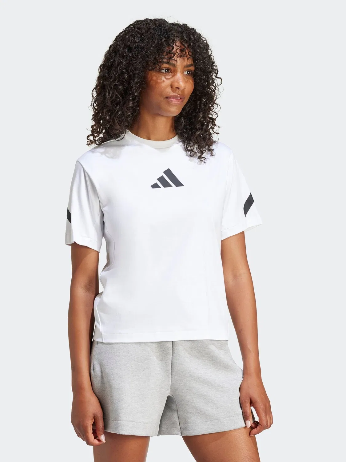 Футболка Z.N.E. adidas, белый — фото 4