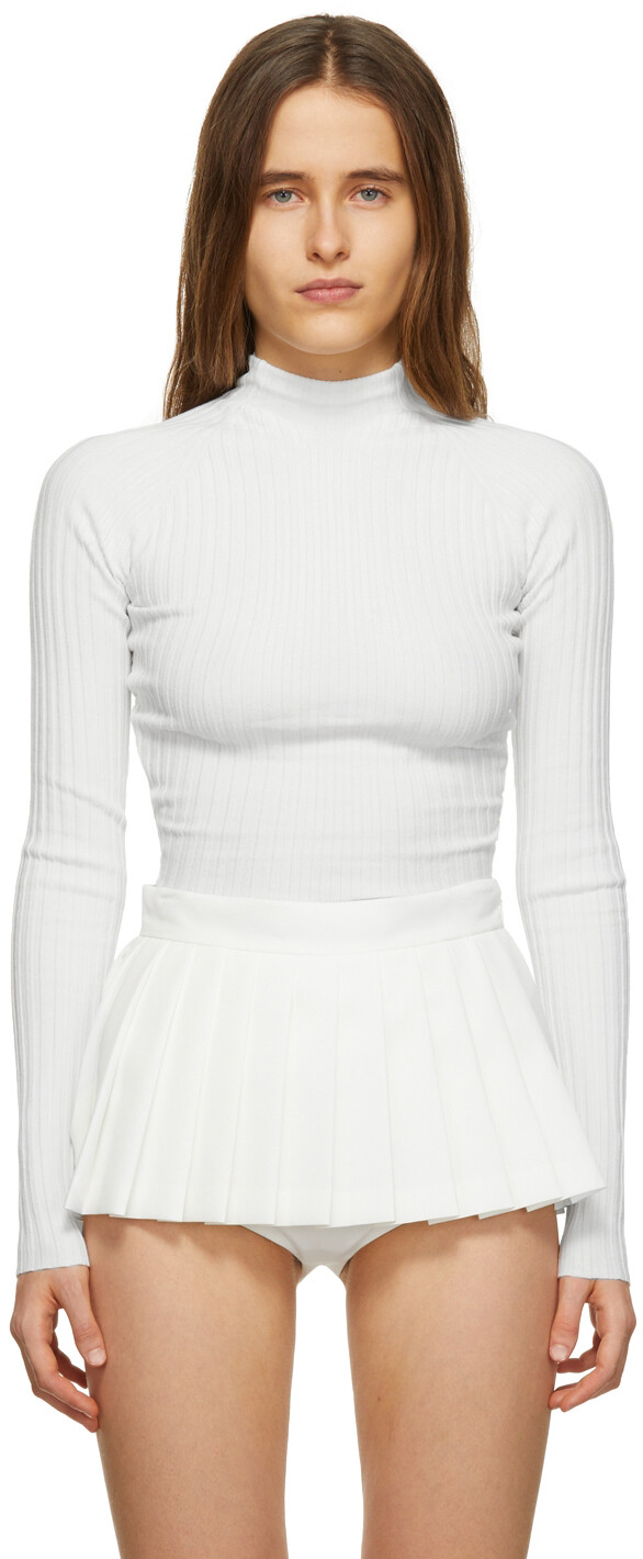 

Белая рубашка с фигурой 8 Dion Lee, Белый, Белая рубашка с фигурой 8 Dion Lee