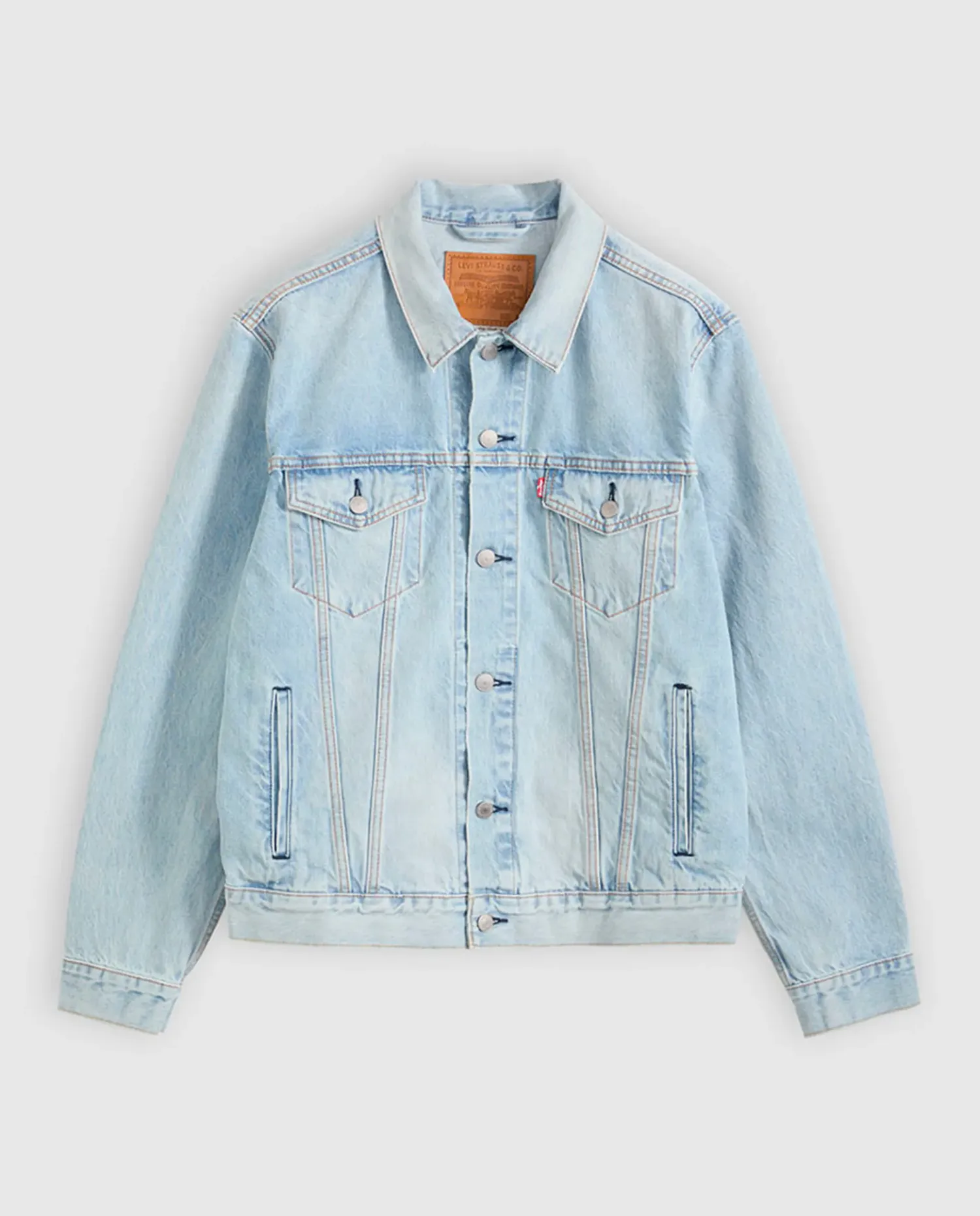 Мужская джинсовая куртка Levi's, светло-голубой — фото 3