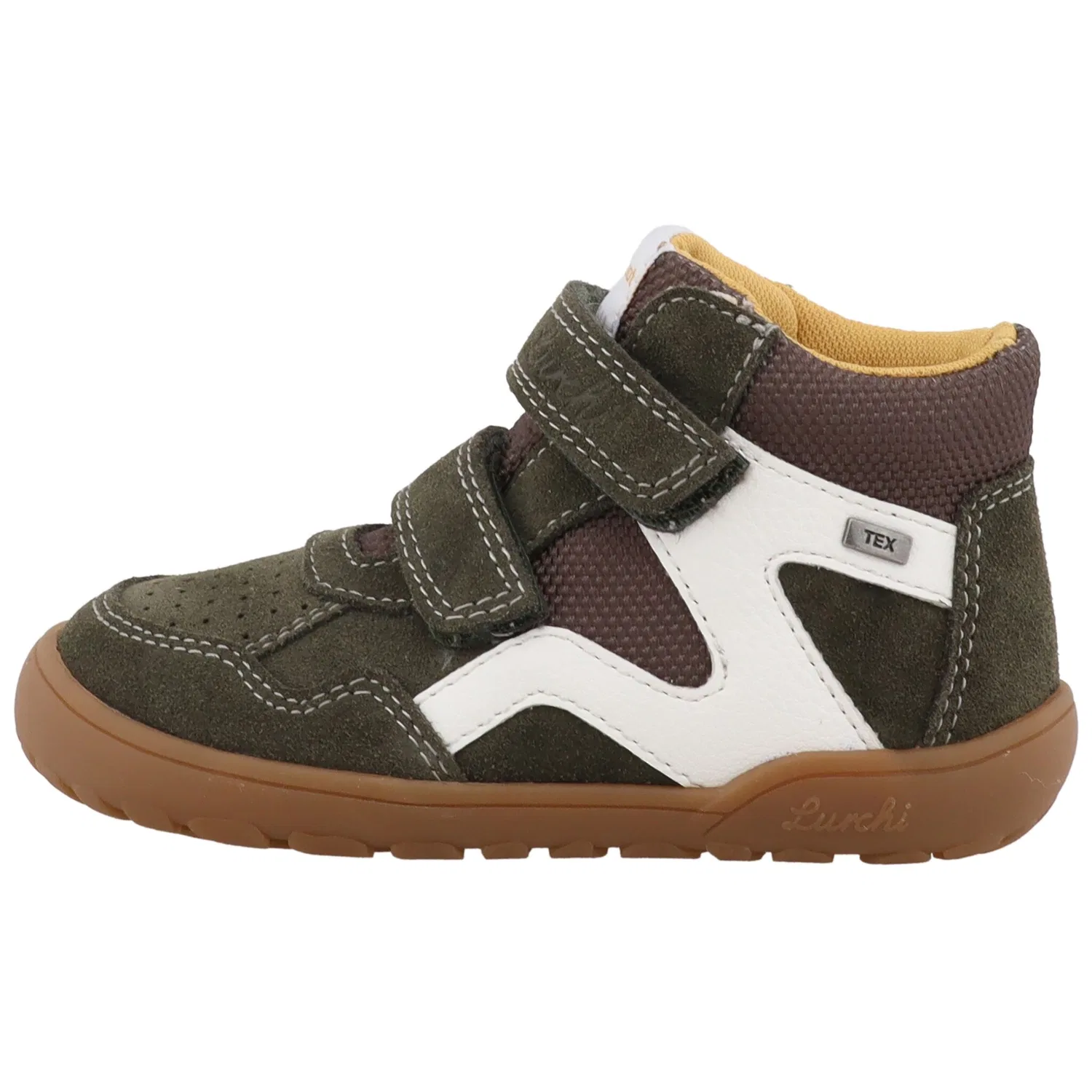 Детские ботиночки на липучках Lurchi, Dark Olive