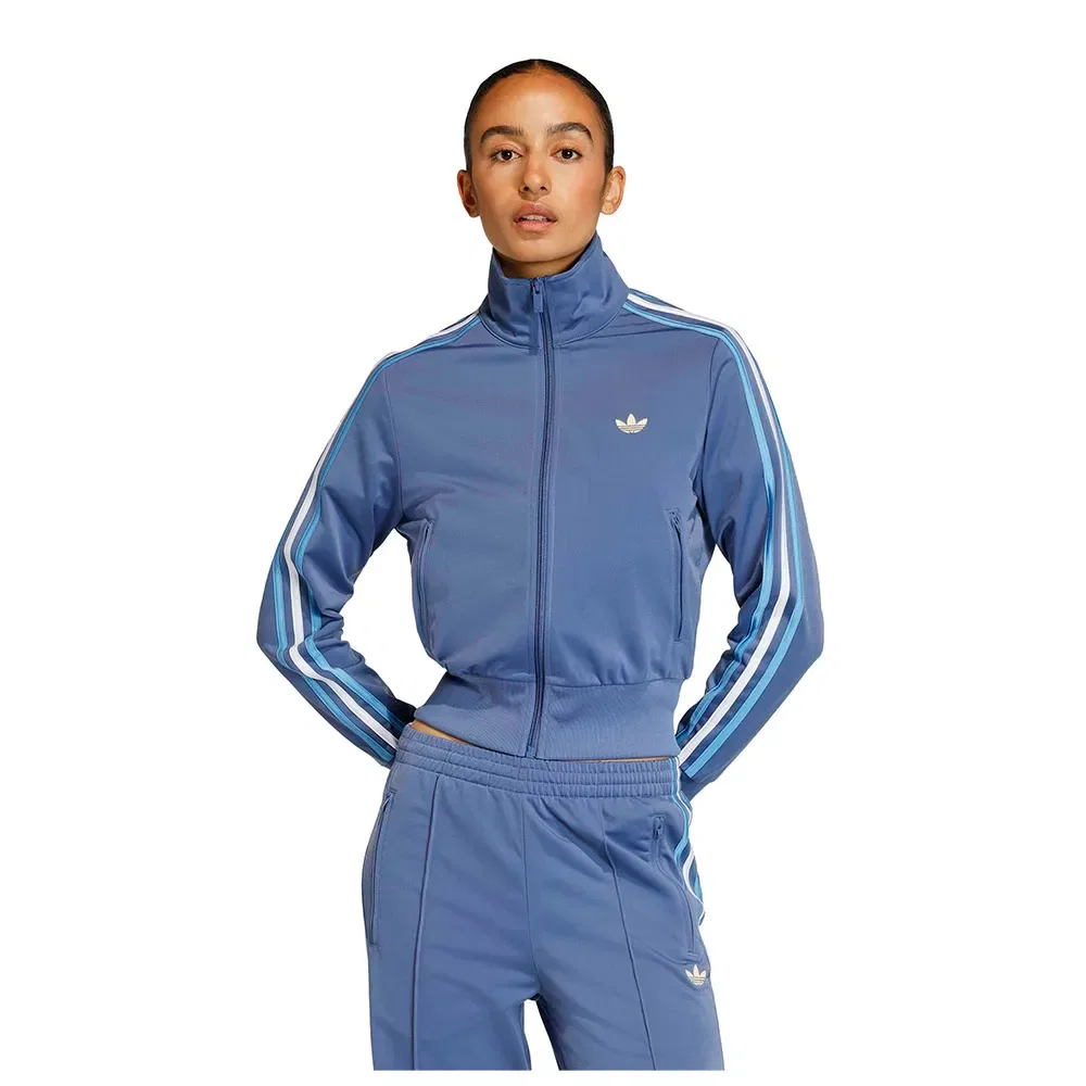 Свитшот с застежкой-молнией Firebird Classic Adidas Originals, синий