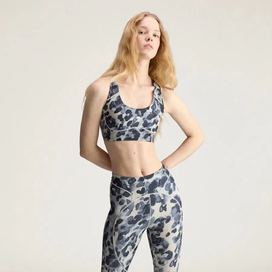Женский спортивный бюстгальтер Power Impact Training By Stella McCartney adidas, Серый