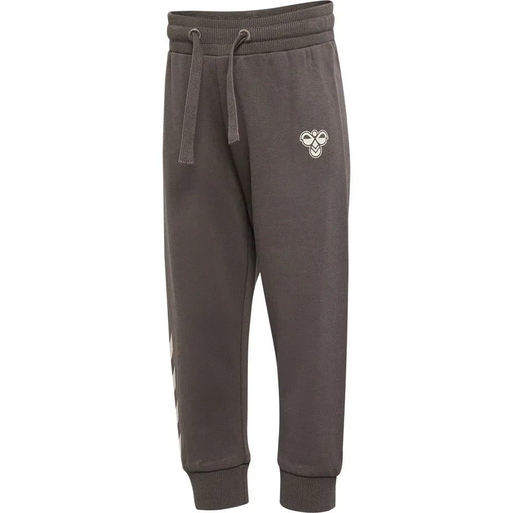 Детские спортивные штаны для девочек с принтом Hummel Mini Regular Logo, Grey