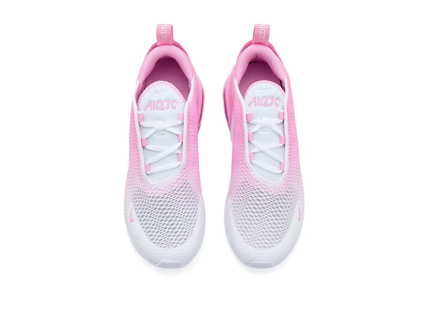 Кроссовки Air Max 270 (для маленьких детей) Nike Kids, Pink Rise/White — фото 3
