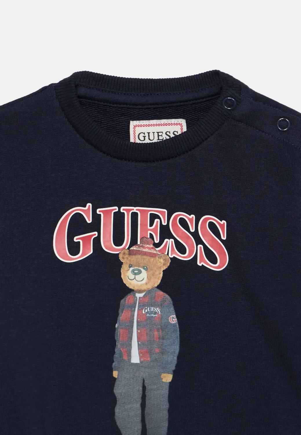 Детская спортивная толстовка для малышей и детей младшего возраста Guess, Smart Blue — фото 4