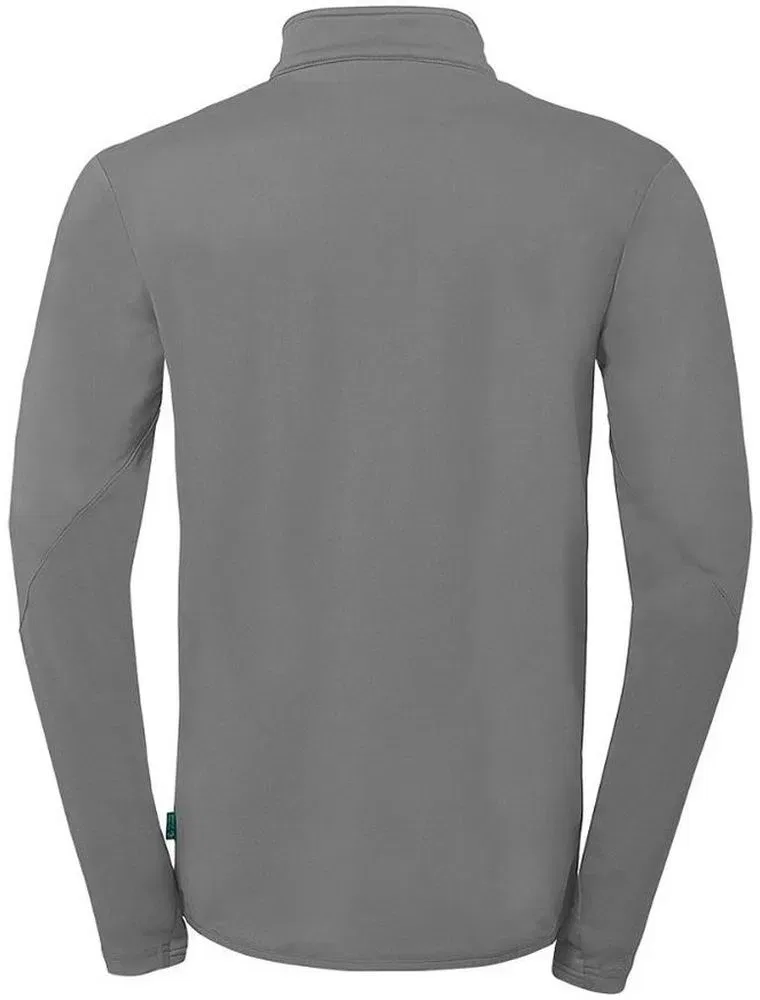Куртка спортивная серая Equipe 29 1-4 Zip Top Uhlsport, серый — фото 2