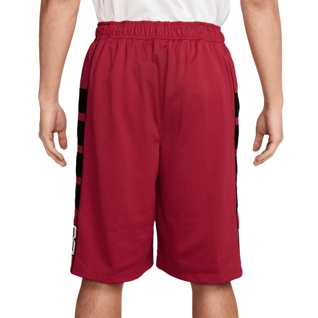 Мужские шорты Mesh Brooklyn Cat Scratch Jordan, цвет Gym Red/Black — фото 2