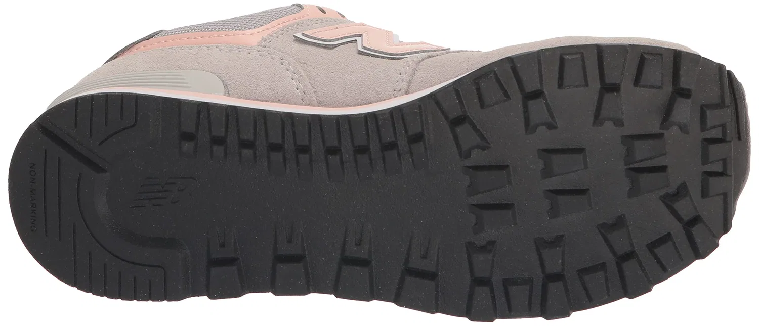 Детские кроссовки для девочек с принтом New Balance 574 Heritage Vintage Pack, Rain Cloud Pink Haze — фото 4