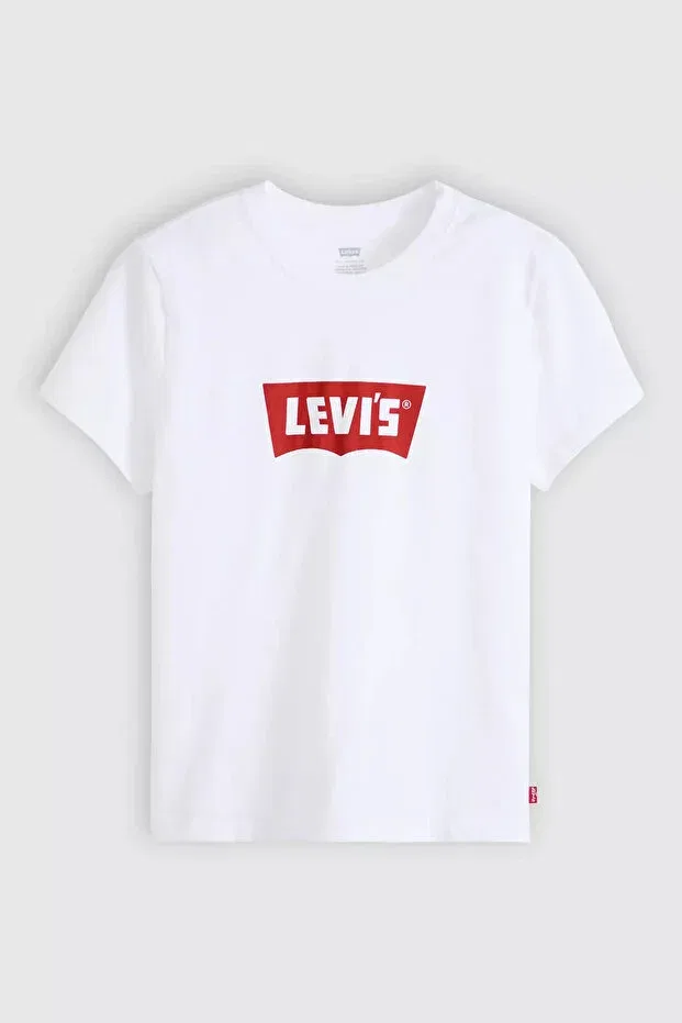Женская футболка с принтом Graphic Favorite Tee Standard Fit Levi's, White — фото 3