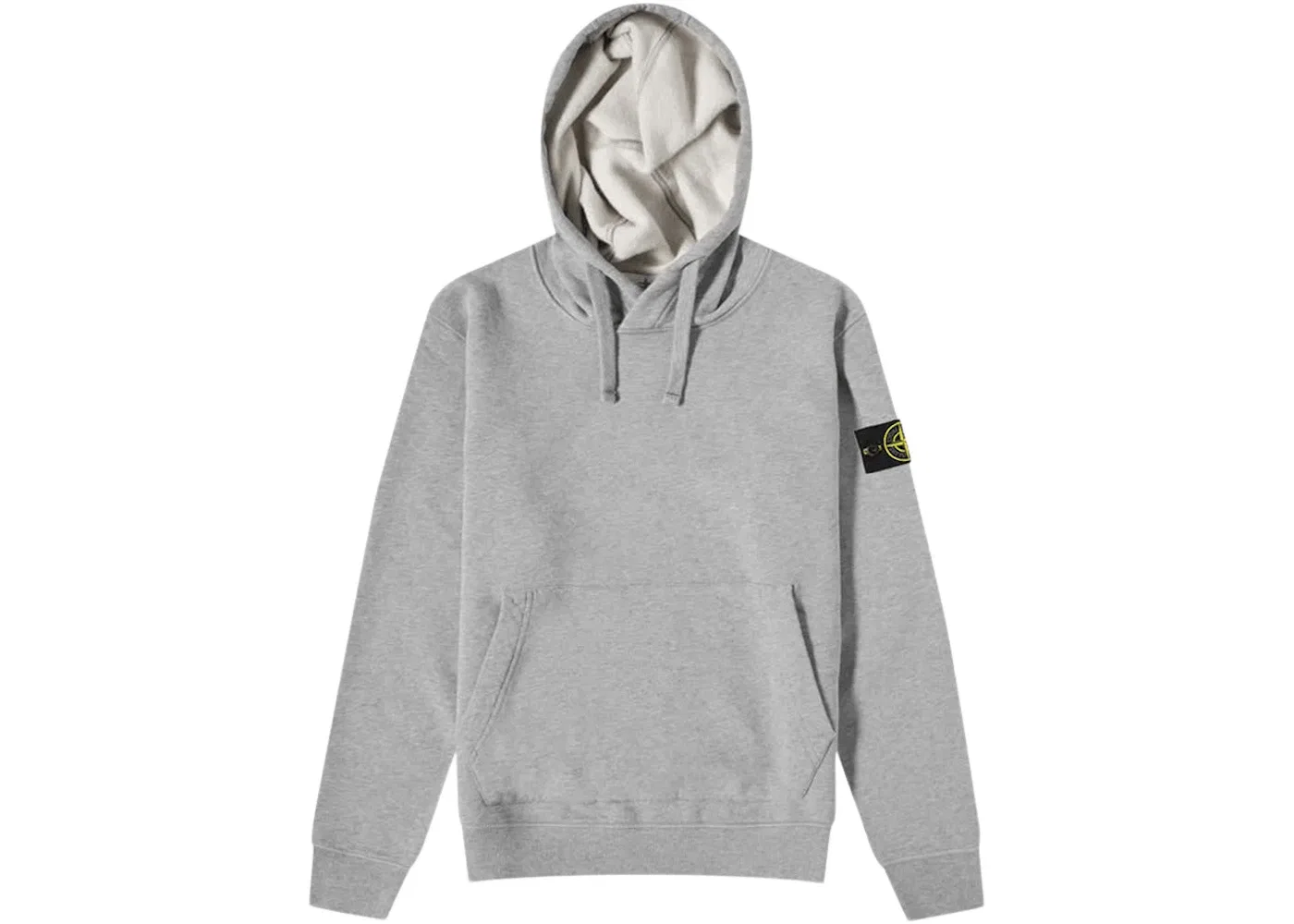 Мужской свитшот с капюшоном Sweatshirt Stone Island, Melange Grey