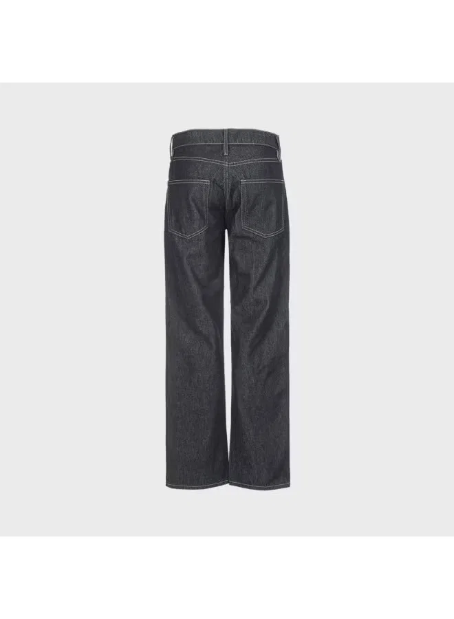 Джинсы классические хлопковые Zara, темно-синий — фото 3