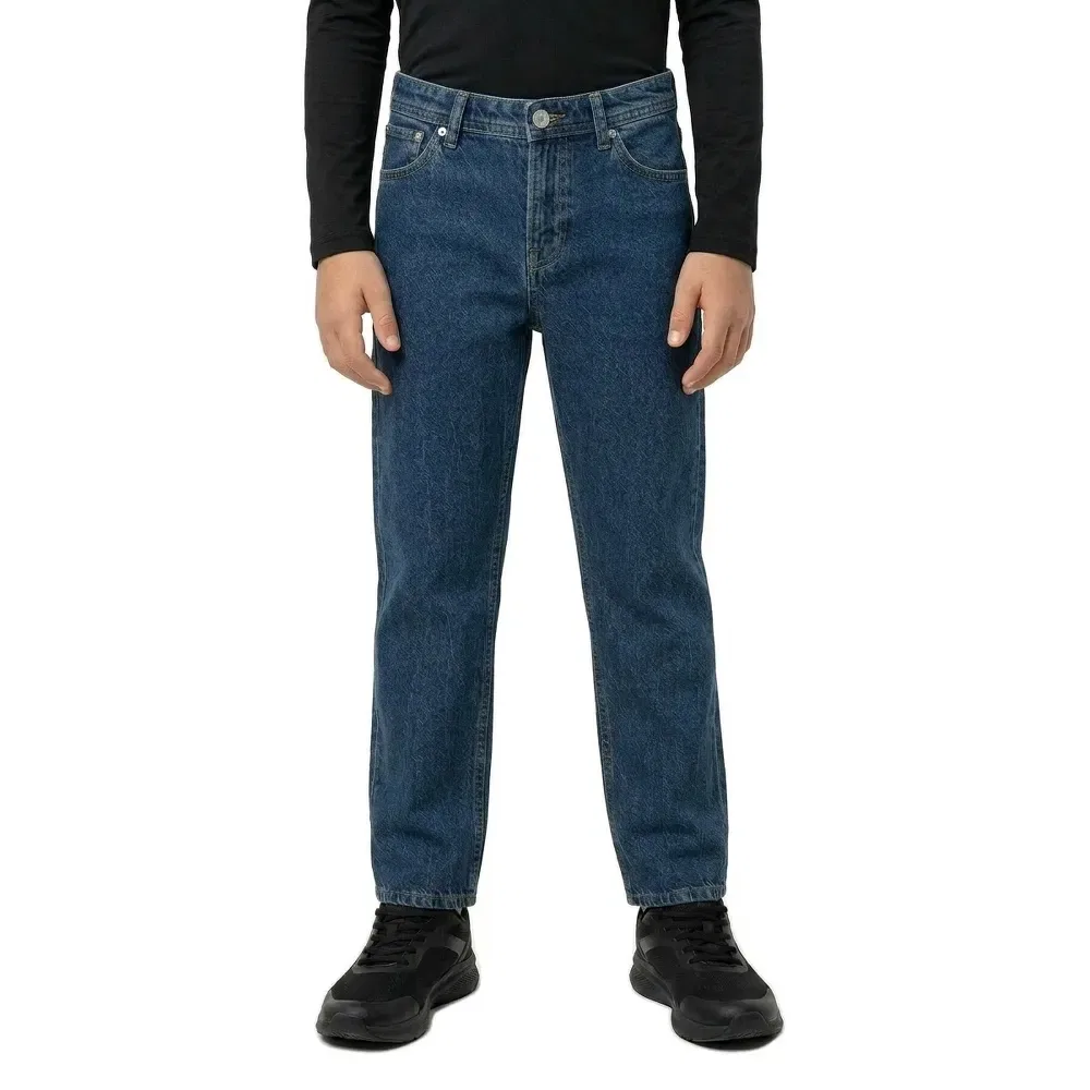 Детские джинсы для мальчиков с классическим кроем Alex Original Sq 061 Jack & jones, Blue