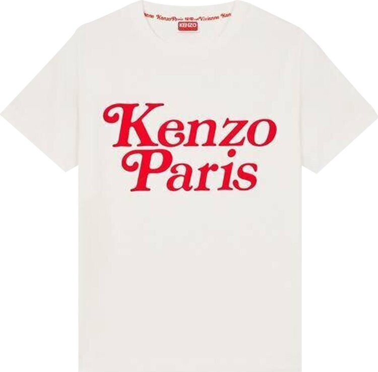 

Футболка Kenzo x Verdy Loose 'Off White', кремовый