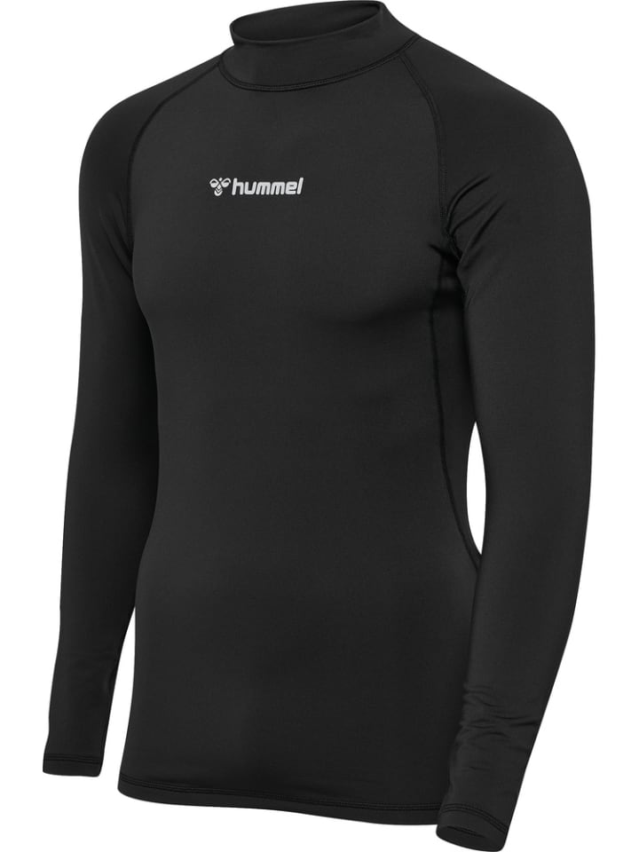 

Футболка Hmlbl Winter Performance Tee L/S черного цвета Hummel