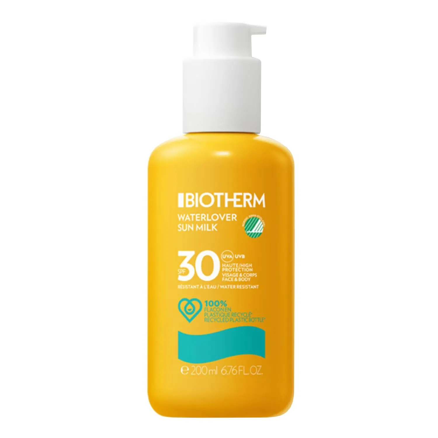 Солнцезащитное молочко для лица и тела SPF 30 200 мл Biotherm, Waterlover Sun Milk