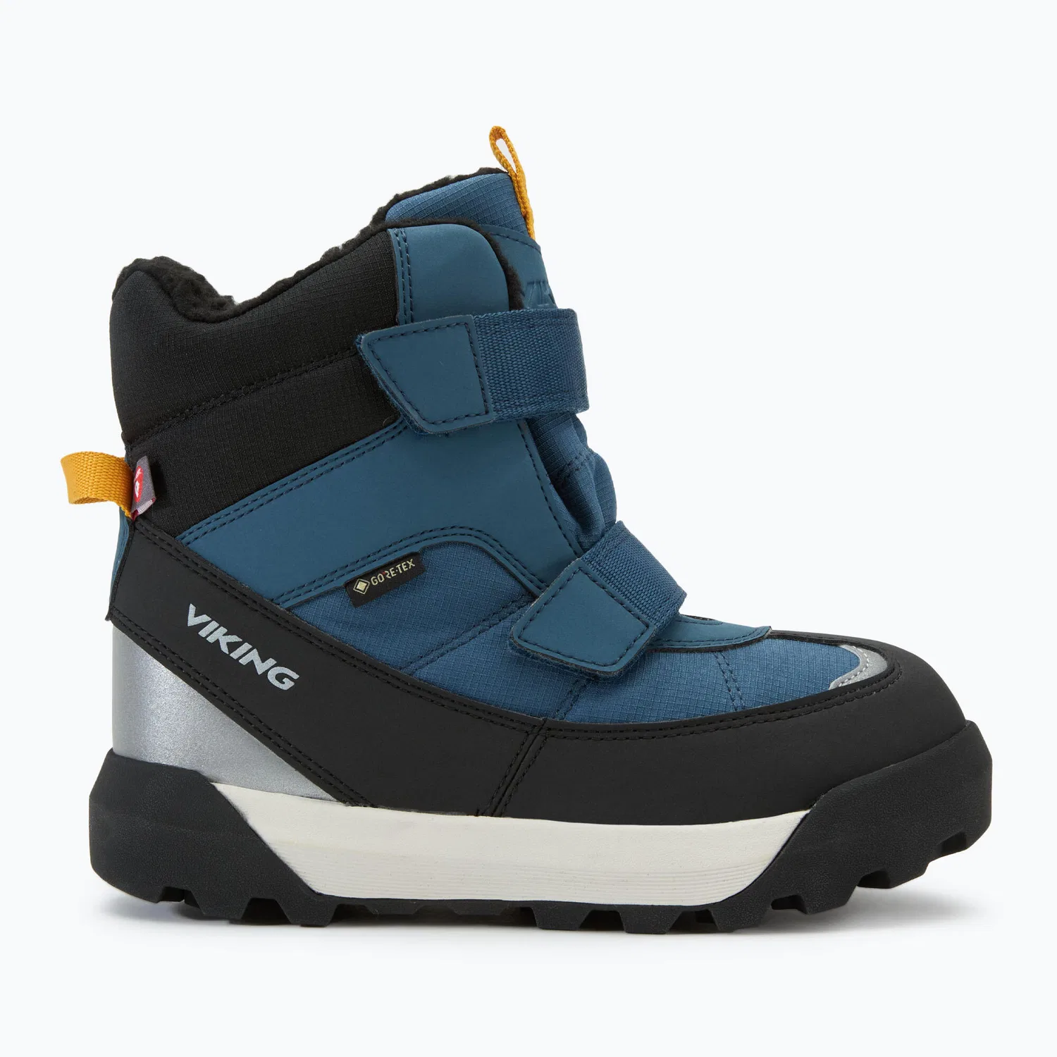 Детские зимние ботинки с мембраной GORE-TEX Expower Warm GTX 2V Viking, Цвет: Dunkelblau — фото 2
