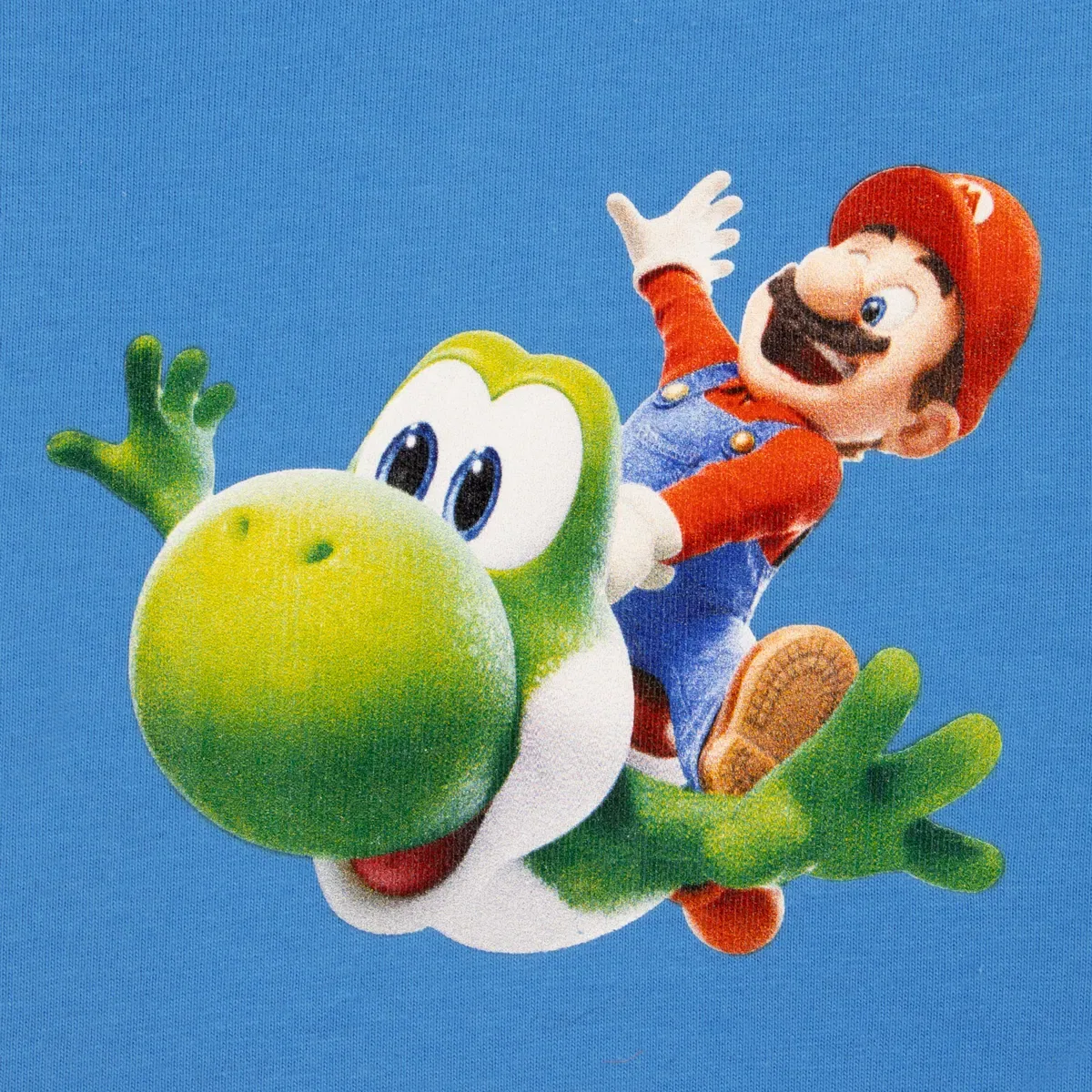 Свитшот с принтом Mario Galaxy Movie Super Mario, Blue — фото 4