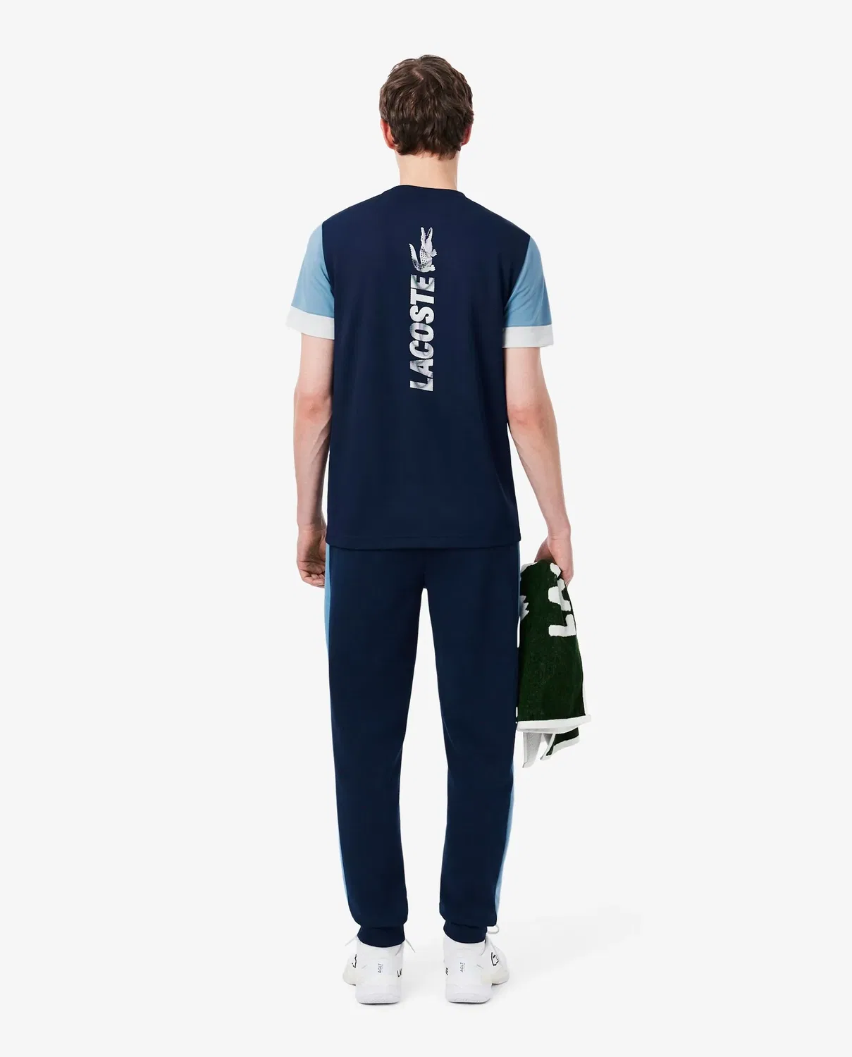 Спортивные штаны Lacoste мужские, двойная ткань, Azul Oscuro — фото 2