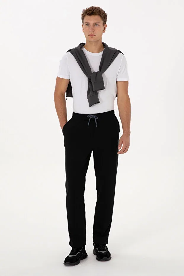 Мужские спортивные штаны прямые U.S. Polo Assn., Black