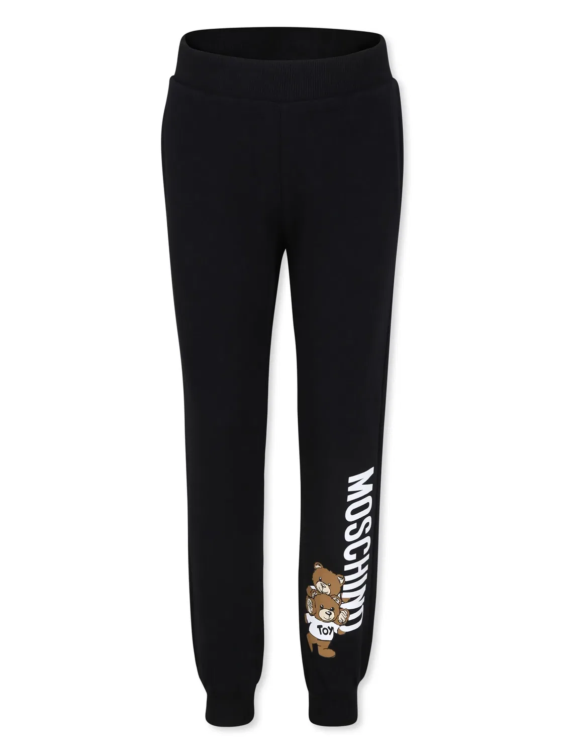Трекинговые брюки с принтом Мишки Moschino, черный