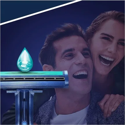 Бритвенные лезвия Gillette Blue II Plus для мужчин