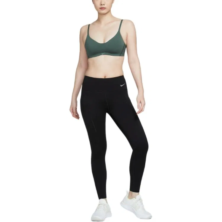 Женское спортивное белье Dri Fit Elate Nike, Vintage Green