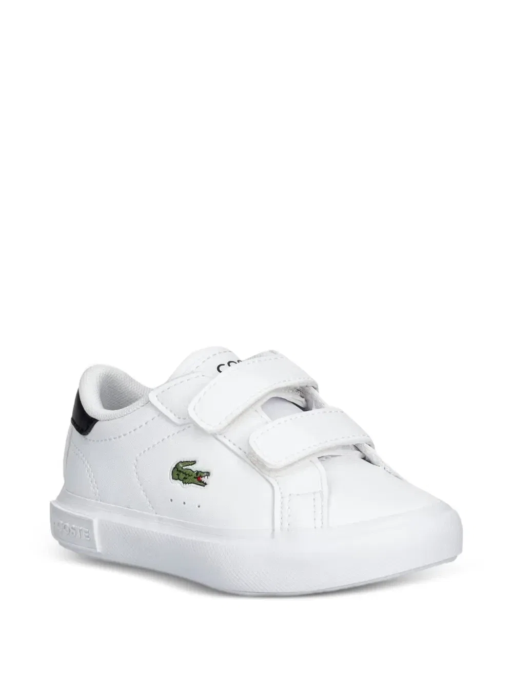 Кроссовки на липучках Lacoste Kids, белый
