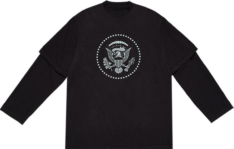 

Футболка Kanye West Donda Chicago Listening Party 2024 T-Shirt 'Black', черный
