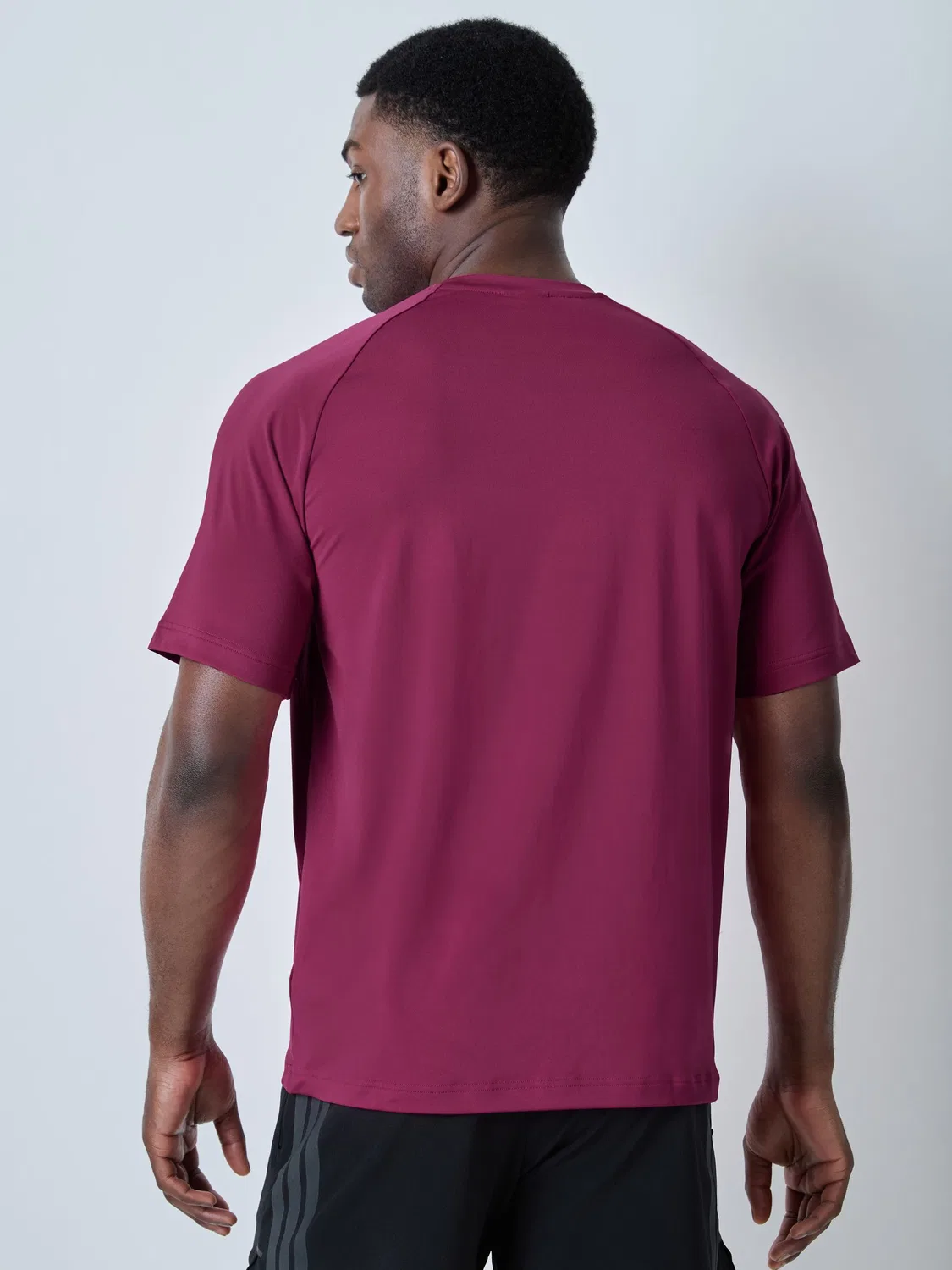 Футболка Tech Trefoil Essentials, adidas Originals, фиолетовый — фото 3