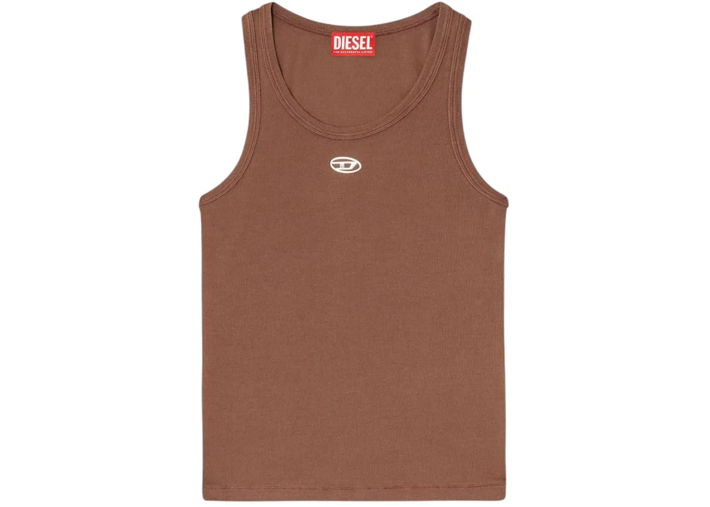 Женский топ-танк без рукавов Diesel, Brown
