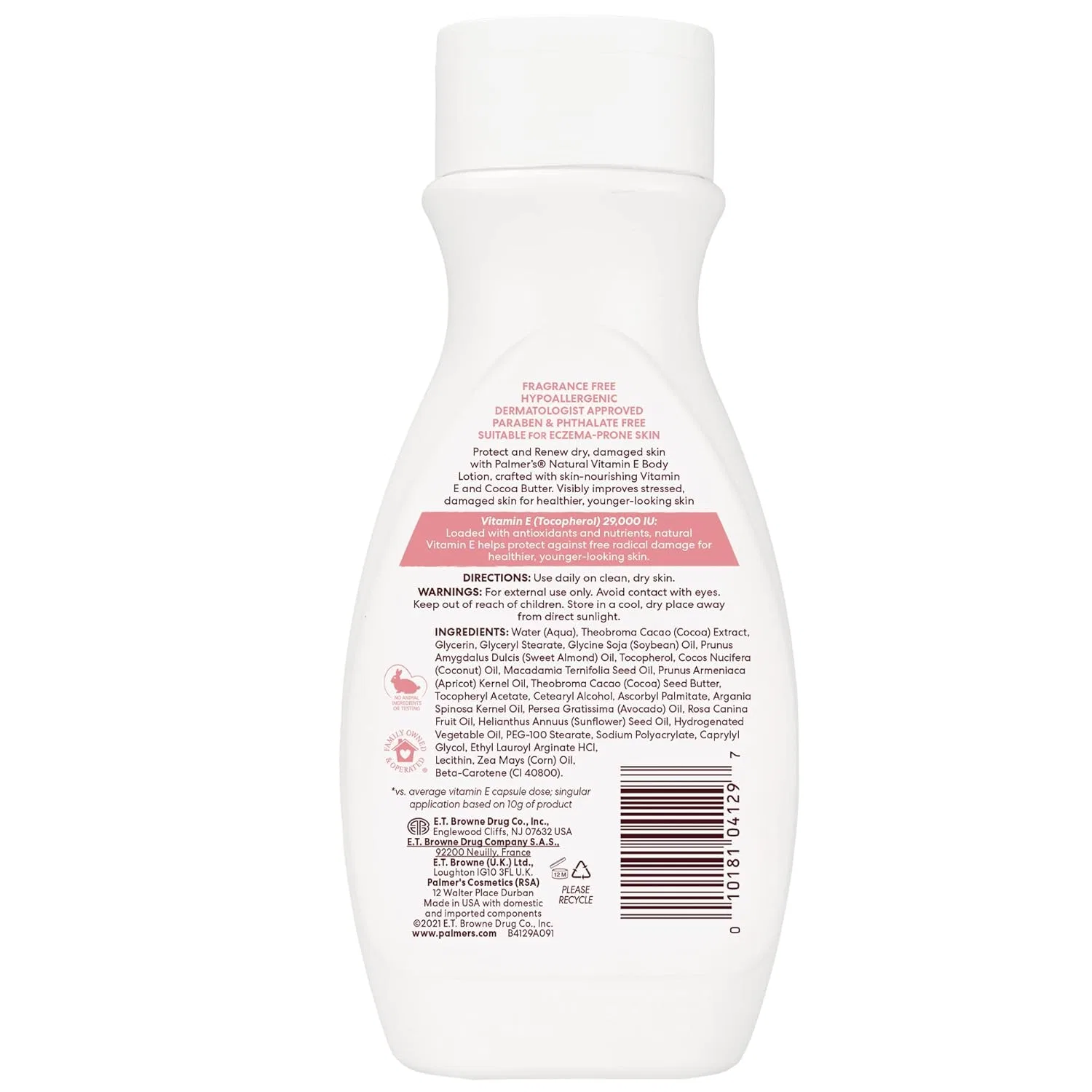 Лосьон для тела Vitamin E Palmer's 250 мл — фото 2