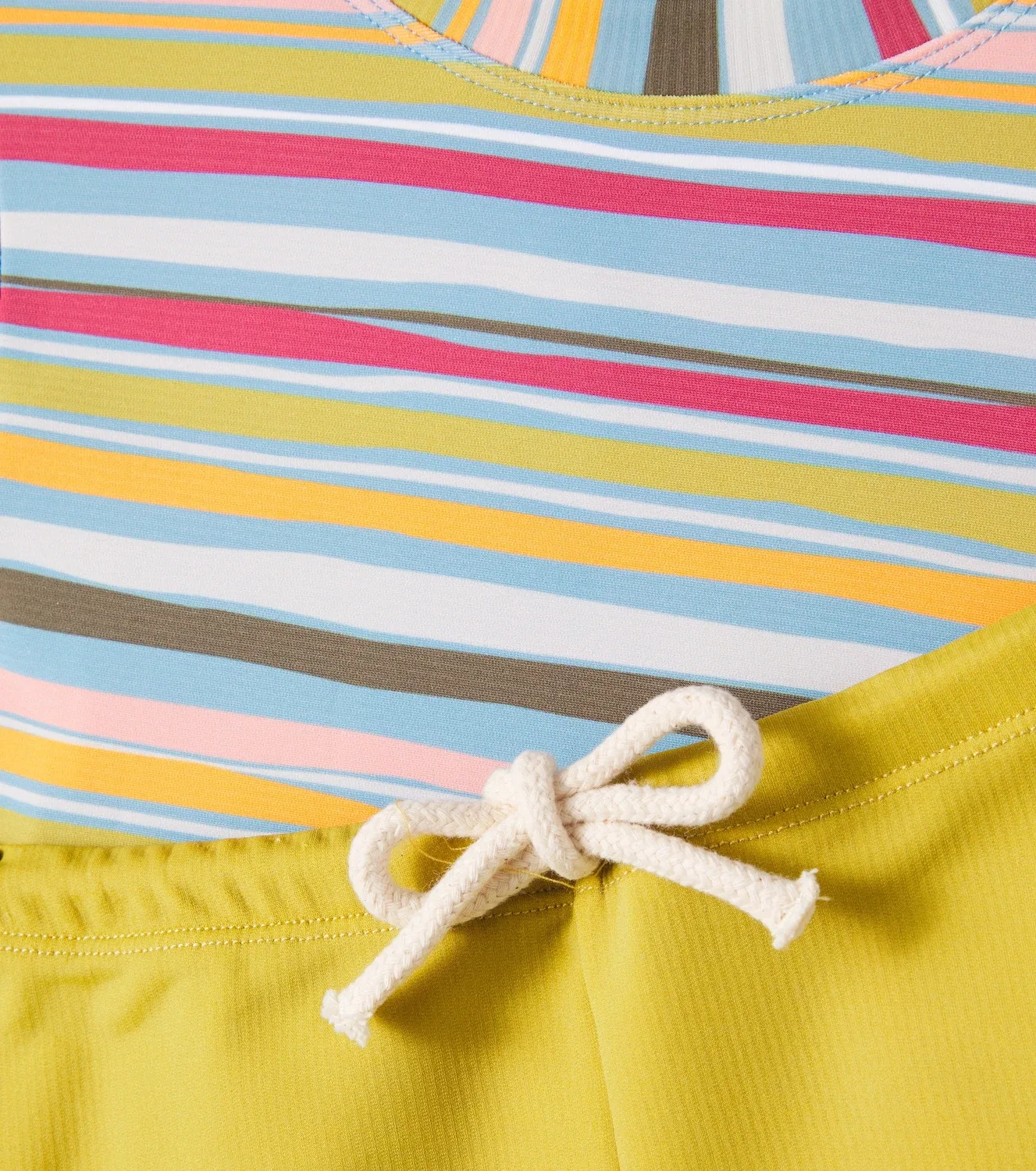 Комплект из рашгарда и плавок Blue Tropea Stripes Louise Misha, мультиколор — фото 3