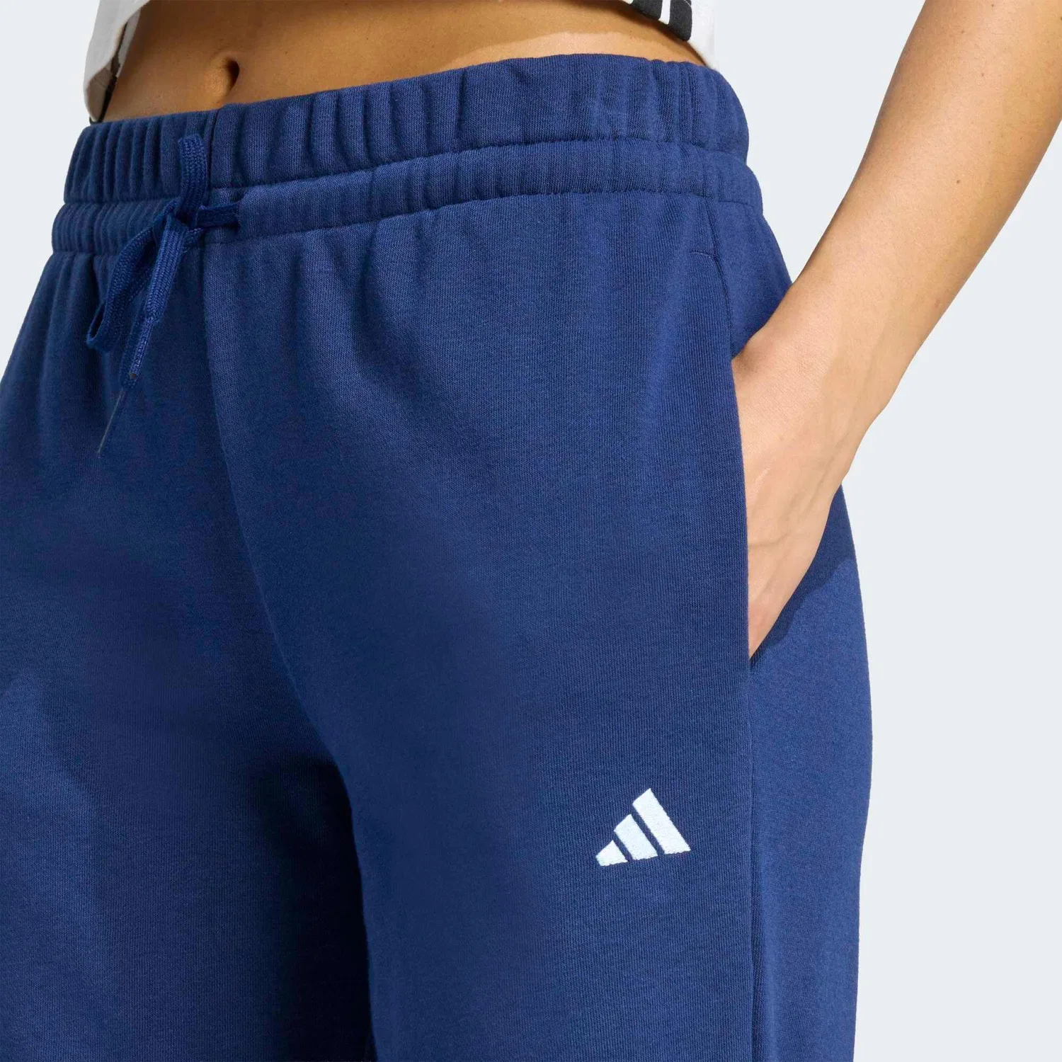 Женские спортивные штаны Adidas, Navyblau — фото 4