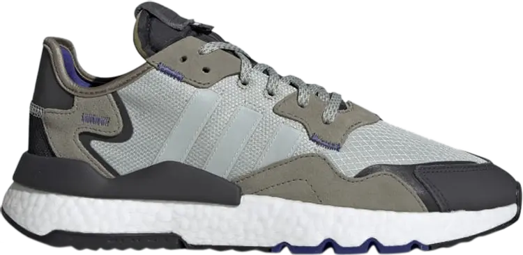 

Кроссовки Adidas Nite Jogger 'Ash Silver', серебряный, Серый, Кроссовки Adidas Nite Jogger 'Ash Silver', серебряный