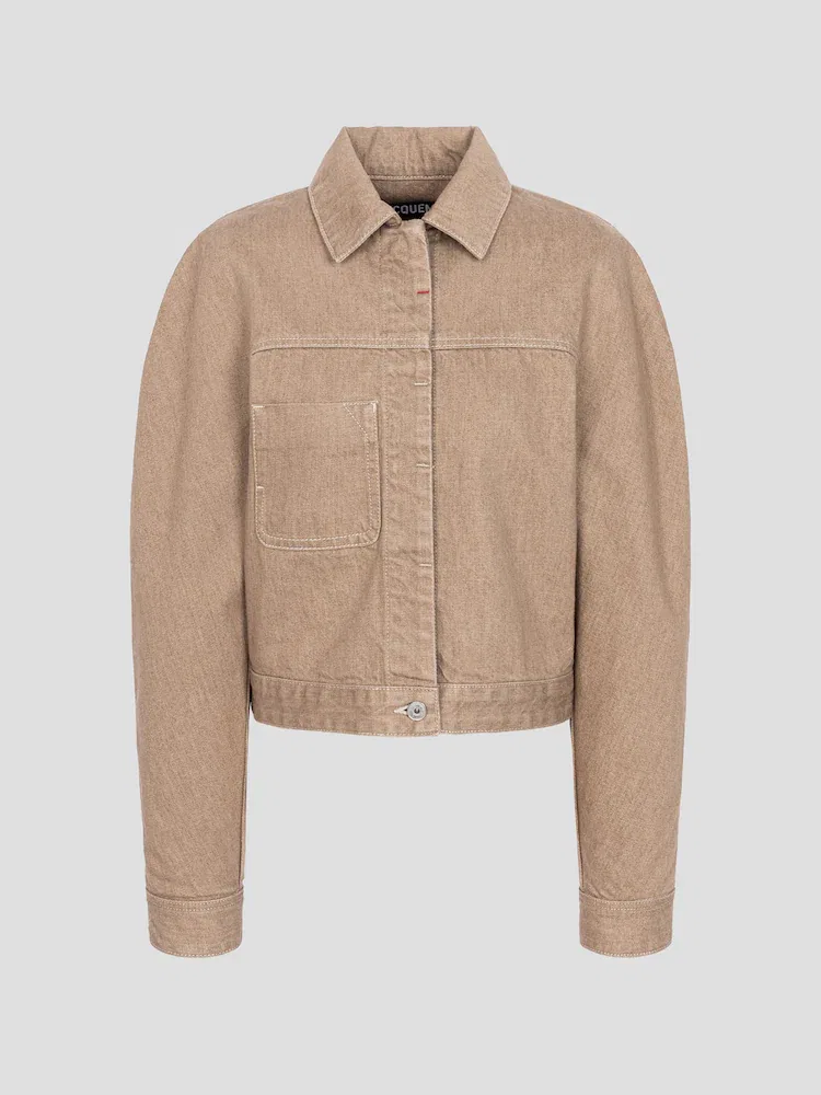 Жакет Cargo, Ovalo JACQUEMUS, Beige
