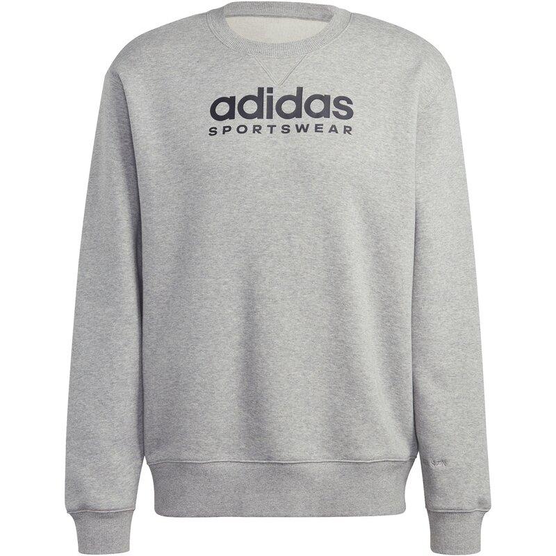 

Толстовка all szn флисовая графика Adidas, цвет mgreyh