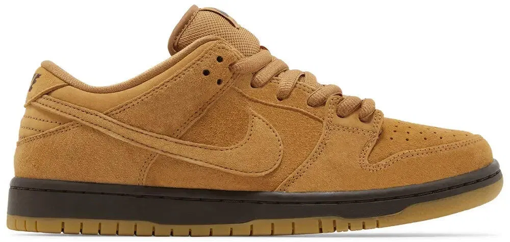 Детские кроссовки для скейтбординга SB Dunk Low Nike, Wheat Dark Mocha