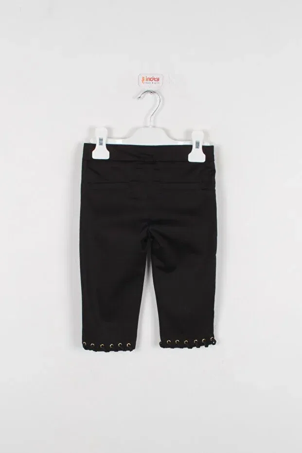 Детские шорты для девочек хлопковые Incity, Black — фото 3